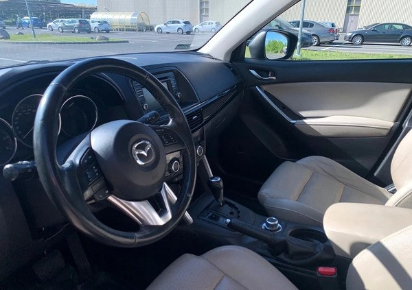 Mazda CX-5 cena 41500 przebieg: 244000, rok produkcji 2013 z Ryn małe 106